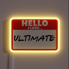 Charger l&#39;image dans la galerie, Vibrant Neon Frisbee Shaped RGB Color Changing Sign Light Decor