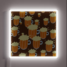 Charger l&#39;image dans la galerie, Eye-catching Illuminated Sign in Vibrant Color Changing Frothy Ale Style
