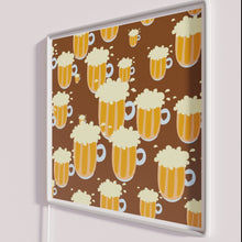 Charger l&#39;image dans la galerie, Vibrant Neon Bar Sign with Colorful LED Froth Illustration