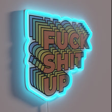 Charger l&#39;image dans la galerie, Boldly illuminate your space with rebellious Fuck Shit Up vibes