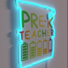 Charger l&#39;image dans la galerie, Quirky reminder for teachers who recharge with every new day.