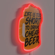 Charger l&#39;image dans la galerie, Hilarious Beer Enthusiast Neon Sign for Friends and Party Goers