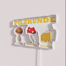 Charger l&#39;image dans la galerie, RGB Neon Sign with Funny Mycology Quotes for Beer Lovers