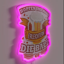 Charger l&#39;image dans la galerie, Add a touch of humor to your beer-loving gathering space.