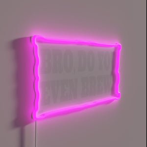  RGB Neon Sign - Humorous Beer Brewing Room Decor Statement