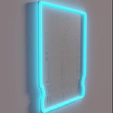 Charger l&#39;image dans la galerie, Neon glow decor for beer enthusiast&#39;s home bar or pub space.