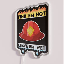 Charger l&#39;image dans la galerie, Colorful funny firefighter quotes and sayings neonsigns for home bar