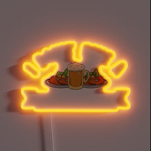 Charger l&#39;image dans la galerie, Quirky RGB Neon Sign for Beer Lovers with Attitude and Humor