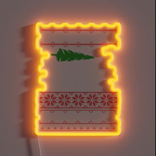 Charger l&#39;image dans la galerie, Ugly holiday humor with customizable RGB neon Christmas lights for Jeeps.