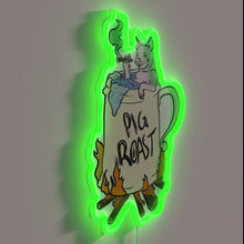 Charger l&#39;image dans la galerie, Add humorous rustic charm to your space with pig roast.
