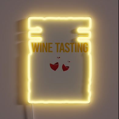 Wine enthusiasts' delight: glowing RGB signs for clever drinkers'