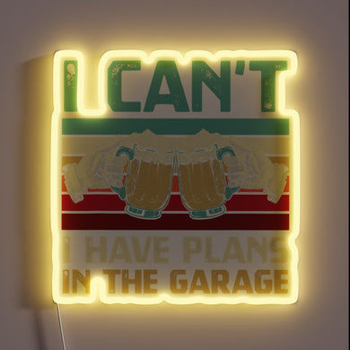 Relatable Excuse for Avoiding Social Commitments in Colorful Lettering Sign