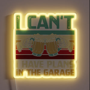 Relatable Excuse for Avoiding Social Commitments in Colorful Lettering Sign
