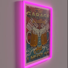 Charger l&#39;image dans la galerie, Add a touch of garage humor with vibrant RGB lighting.