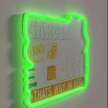 Charger l&#39;image dans la galerie, Cheeky garden decoration that pokes fun at beer lovers&#39; excuse.