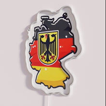 Charger l&#39;image dans la galerie, Vintage German Neon Sign with RGB Color LED Lighting Effects