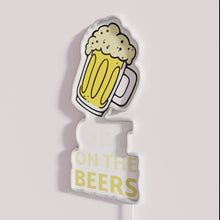 Charger l&#39;image dans la galerie, Neon RGB beer gag party gift for men and women