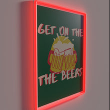 Charger l&#39;image dans la galerie, Eye-catching RGB neon sign perfect for Dan Andrews beer lovers.