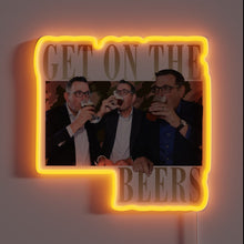 Charger l&#39;image dans la galerie, RGB Neon Sign featuring Daniel Andrews in Beer Cheers!