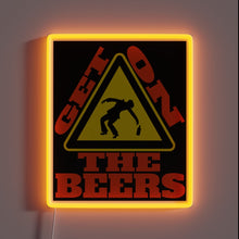 Charger l&#39;image dans la galerie, Glowing RGB Neon Sign in Beer Shape, Party Home Decor Accent