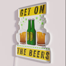 Charger l&#39;image dans la galerie, RGB Neon Beer Sign for Home Bar Decorations and Parties