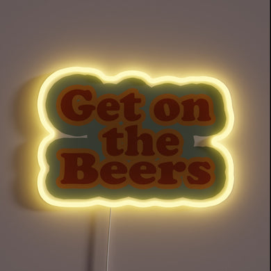 Get Lit with This Hilarious RGB Neon Beer Sign Light
