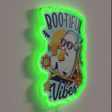 Charger l&#39;image dans la galerie, Spooky ghostly ambiance with vibrant summer vibes in RGB neon.