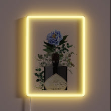 Charger l&#39;image dans la galerie, Vibrant neon artwork featuring colorful gin-inspired design in RGB hues.