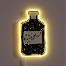 Charger l&#39;image dans la galerie, Vibrant RGB Neon Sign for Gin Lovers and Party Enthusiasts