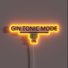 Charger l&#39;image dans la galerie, Gin and Tonic Mode - Vibrant Neon Bar Sign Accents