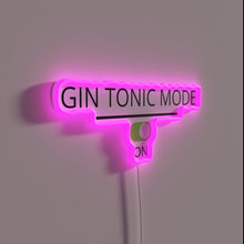 Charger l&#39;image dans la galerie, Brighten Your Night with Gin Tonic Mode RGB Neon Sign