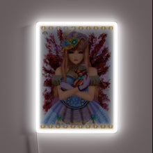 Charger l&#39;image dans la galerie, Colorful Neon Sign Featuring Vibrant Female RGB Graphic Artwork Design