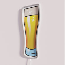 Charger l&#39;image dans la galerie, Vibrant neon bar decor with colorful beer glass RGB lighting