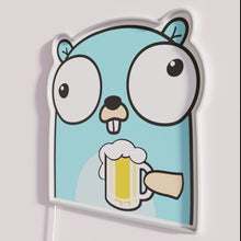 Charger l&#39;image dans la galerie, Unique Personalized Neon Sign for Software Developer Beer Lover Decor