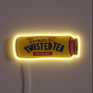 Neon tea lights display vibrant colors in a cozy ambiance.
