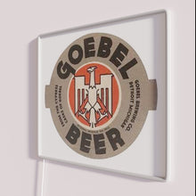 Charger l&#39;image dans la galerie, Goebel Beer bar decor neon sign with vibrant RGB colors