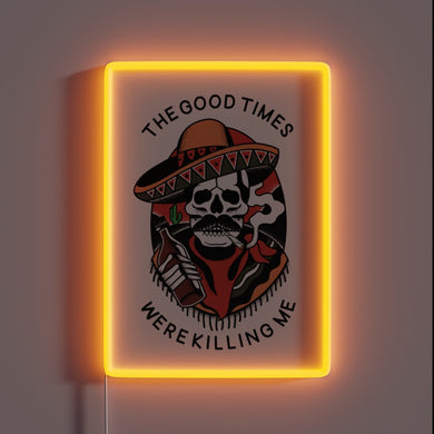 Recovery Support Neon Sign for AA and NA Meetings Room