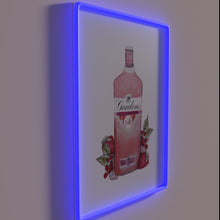 Charger l&#39;image dans la galerie, Vibrant pink neon light art for a Gordon&#39;s Gin enthusiast