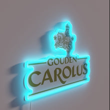 Charger l&#39;image dans la galerie, Vibrant Gouden Carolus RGB Neon Sign Adds Warm Ambiance Instantly.