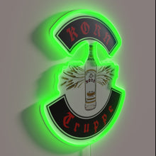 Charger l&#39;image dans la galerie, Glowing Grain Troop Sign in Vibrant RGB Neon Colors