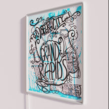 Charger l&#39;image dans la galerie, Customizable RGB neon sign with vibrant colors for home decor.