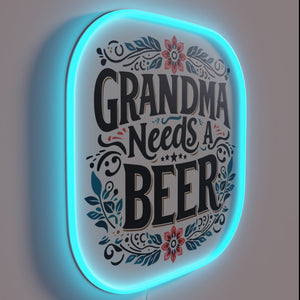 Grandma needs a beer, apparently so does everyone else tonight