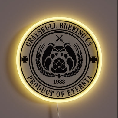 Grayskull Brewing Company customneon sign