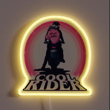 Charger l&#39;image dans la galerie, Retro Style Neon Sign Inspired by the Iconic Cool Rider Scene