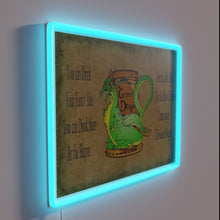 Charger l&#39;image dans la galerie, Add mystical ambiance with vibrant green dragon song RGB neon light