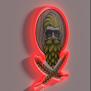 Add a touch of hipster flair with this sign.