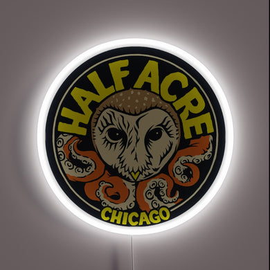 Half Acre Brewing Company customneon sign