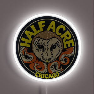 Half Acre Brewing Company customneon sign