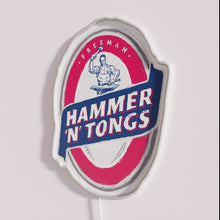 Charger l&#39;image dans la galerie, RGB Neon Sign With Hammer and Tongs Artwork Design