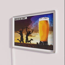 Charger l&#39;image dans la galerie, RGB Neon Beer Day Celebration Sign with Glowing Beer Bottle Design